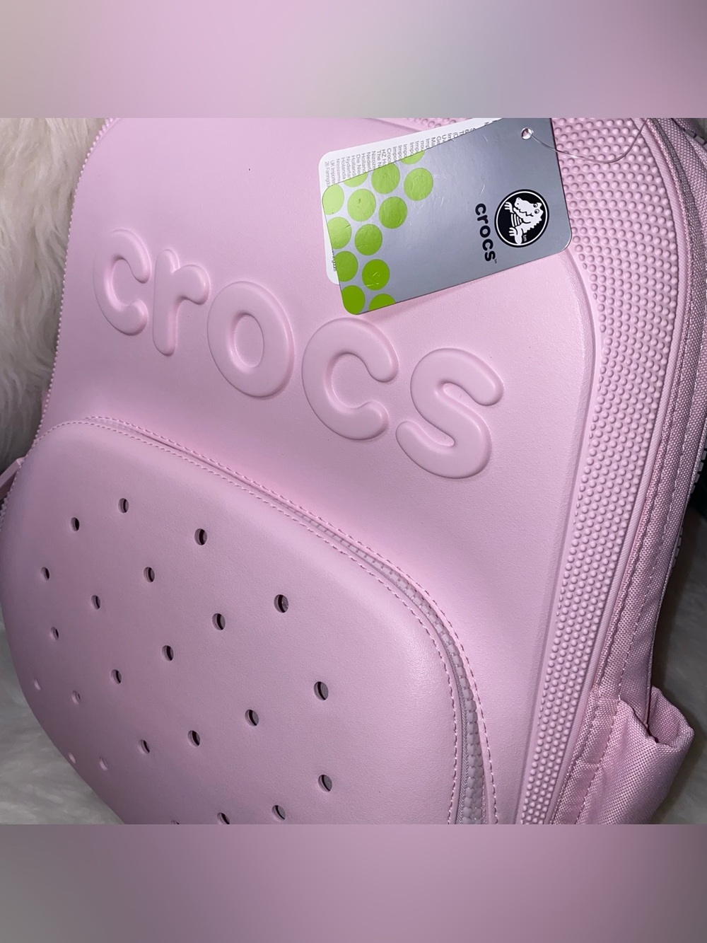 Crocs 🌸 classic backpack New with tags Pink milk color